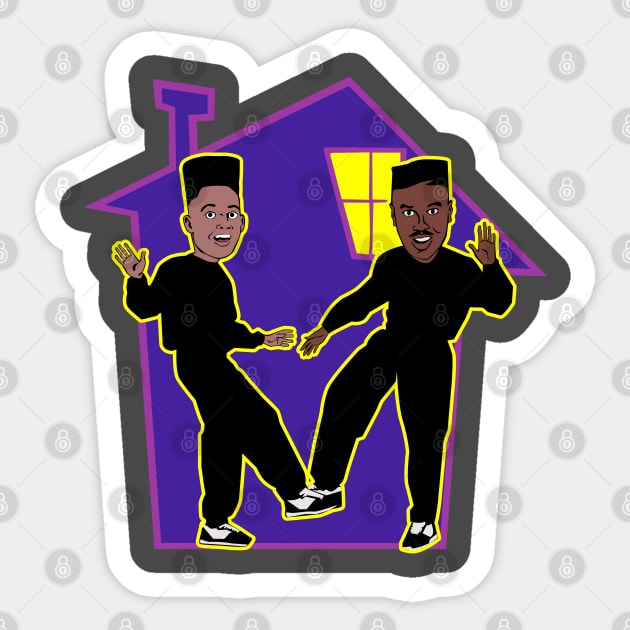 House Party Sticker by sinistergrynn